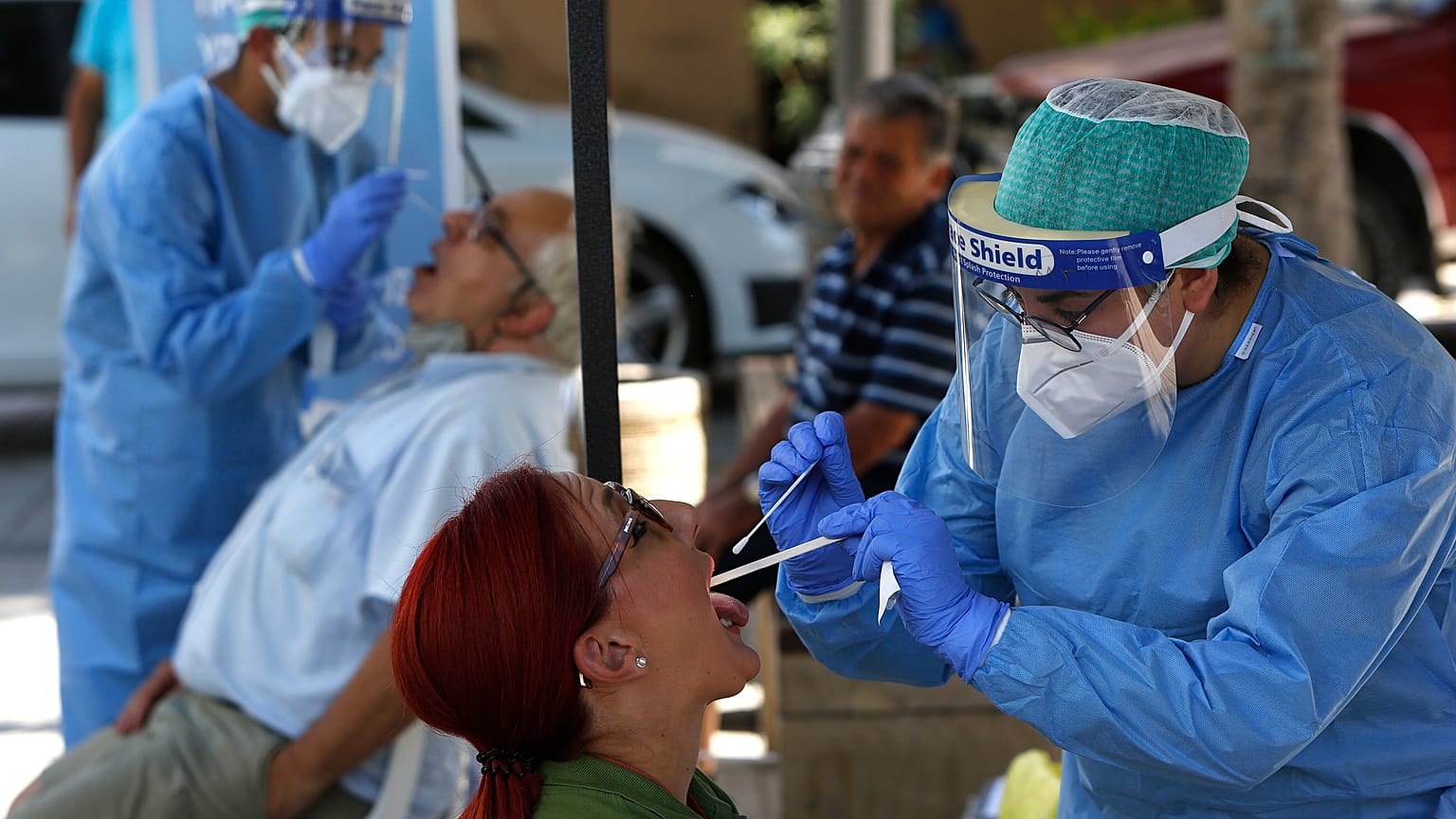 Virus Outbreak Cyprus