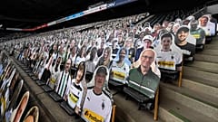 All Bundesliga matches took place behind closed doors because of the COVID-19 pandemic.