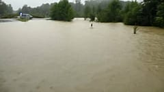 Unwetter in Bayern, Slowenien und Kroatien