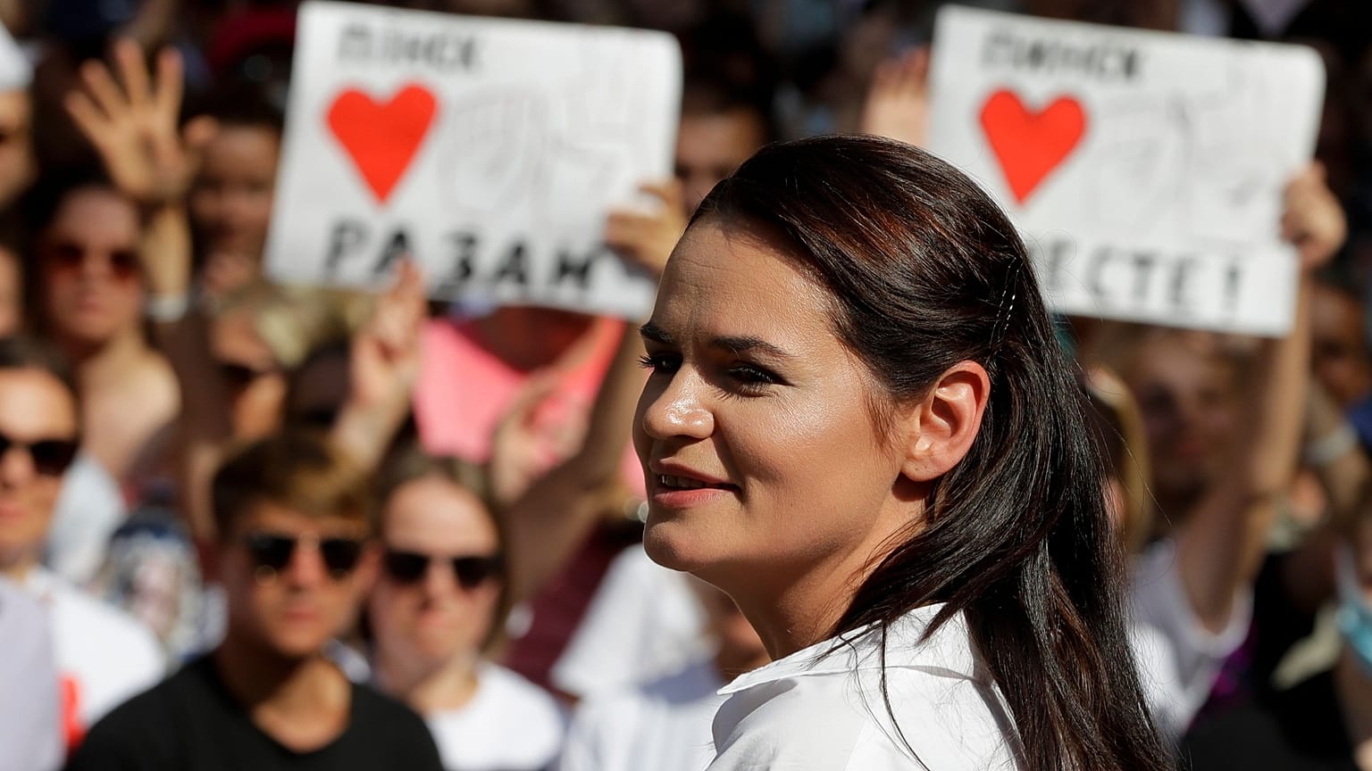 Svetlana Tikhanovskaya is taking on Alexander Lukashenko in Belarus's presidential election