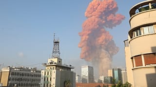 انفجار كبير يهز العاصمة اللبنانية بيروت