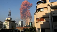A massive explosion rocked Beirut, Lebanon on Tuesday, August 4, 2020.