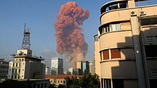 A massive explosion rocked Beirut, Lebanon on Tuesday, August 4, 2020.