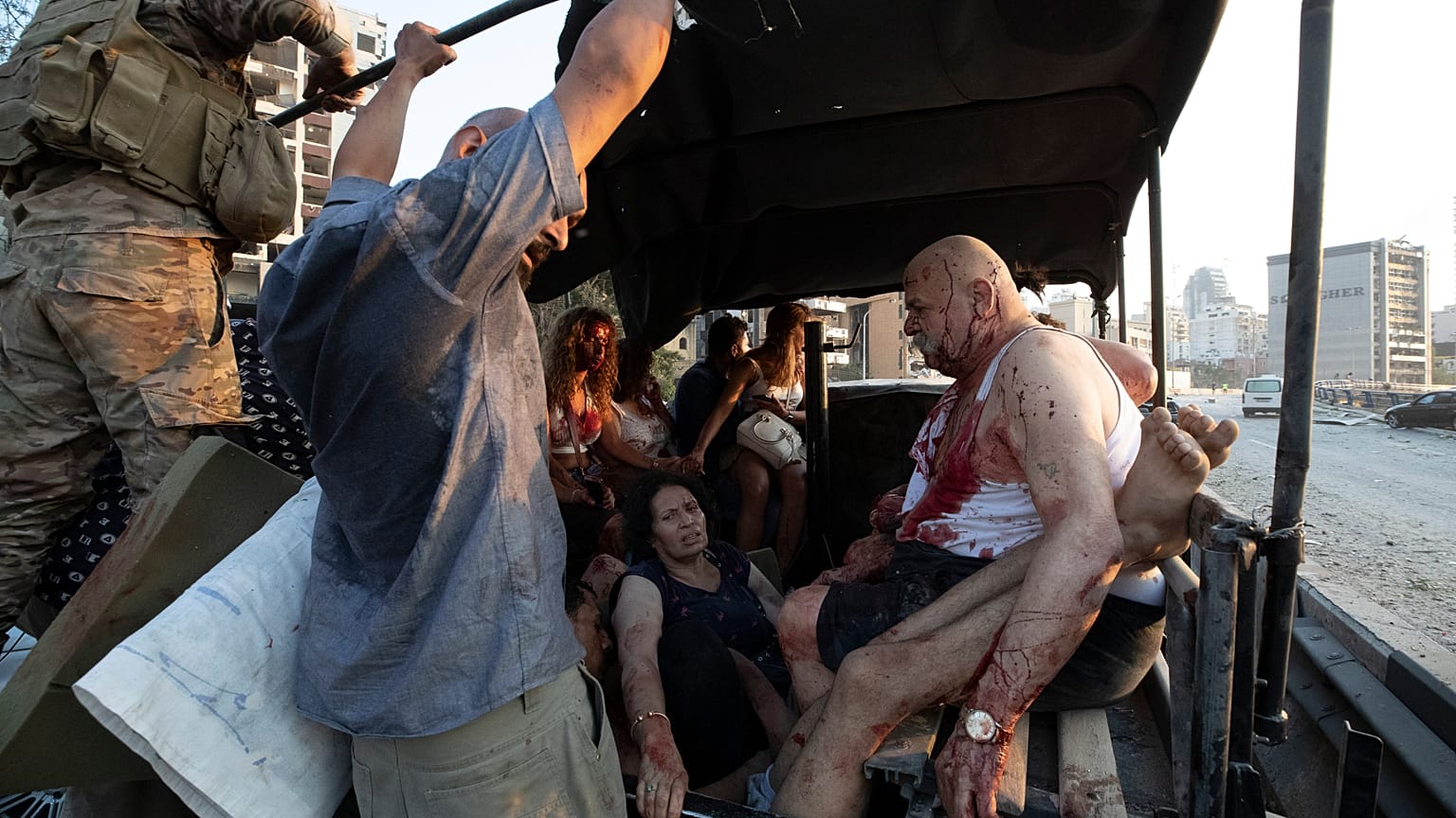 Explosion in Beirut
