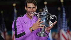 Rafael Nadal winning the US Open-2019
