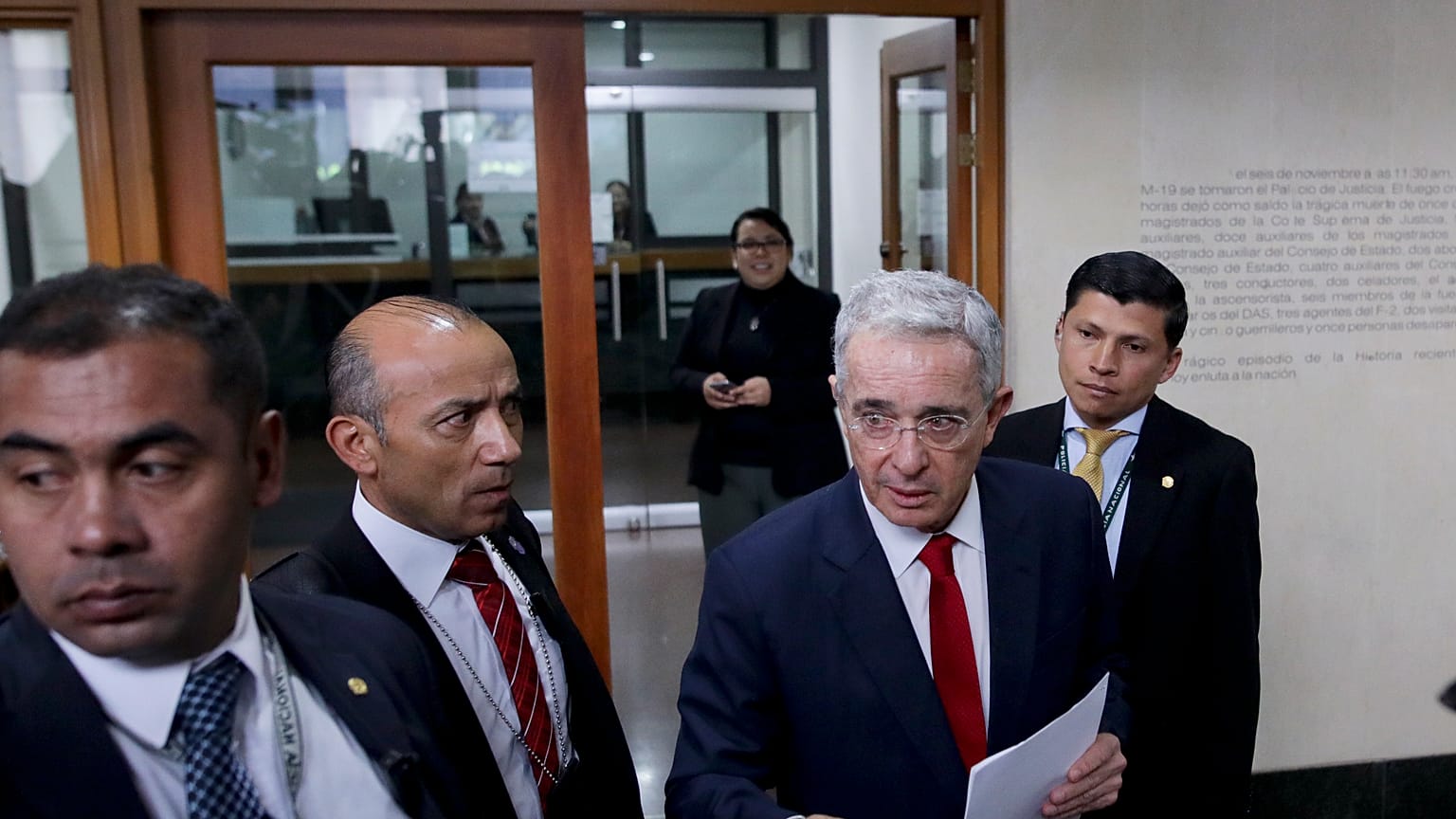 El expresidente de Colombia, Álvaro Uribe
