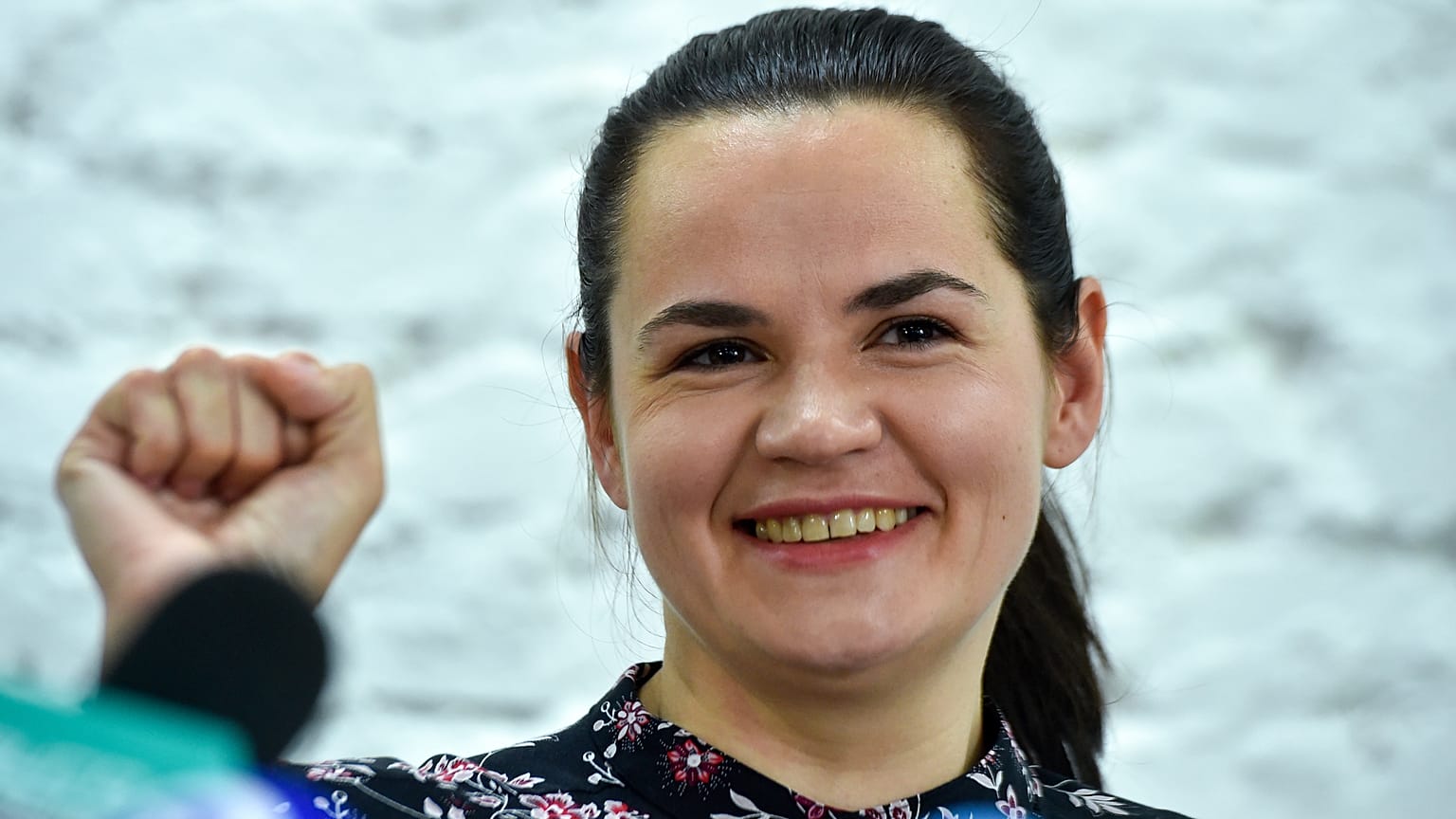 Belarus'ta cumhurbaşkanlığı seçiminde yarışan Svetlana Tikhanovskaya SERGEI GAPON