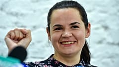 Belarus'ta cumhurbaşkanlığı seçiminde yarışan Svetlana Tikhanovskaya SERGEI GAPON