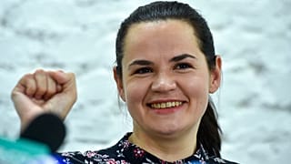Belarus'ta cumhurbaşkanlığı seçiminde yarışan Svetlana Tikhanovskaya SERGEI GAPON