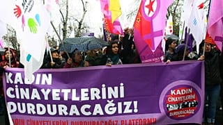 Ankara'da kadın cinayetlerine karşı yürüyüş (arşiv) 