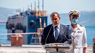 Ο υπουργός Εθνικής Άμυνας Νίκος Παναγιωτόπουλος