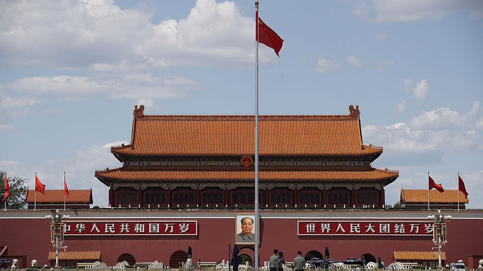 Illustration : la place Tiananmen à Pékin, le 27 mai 2020