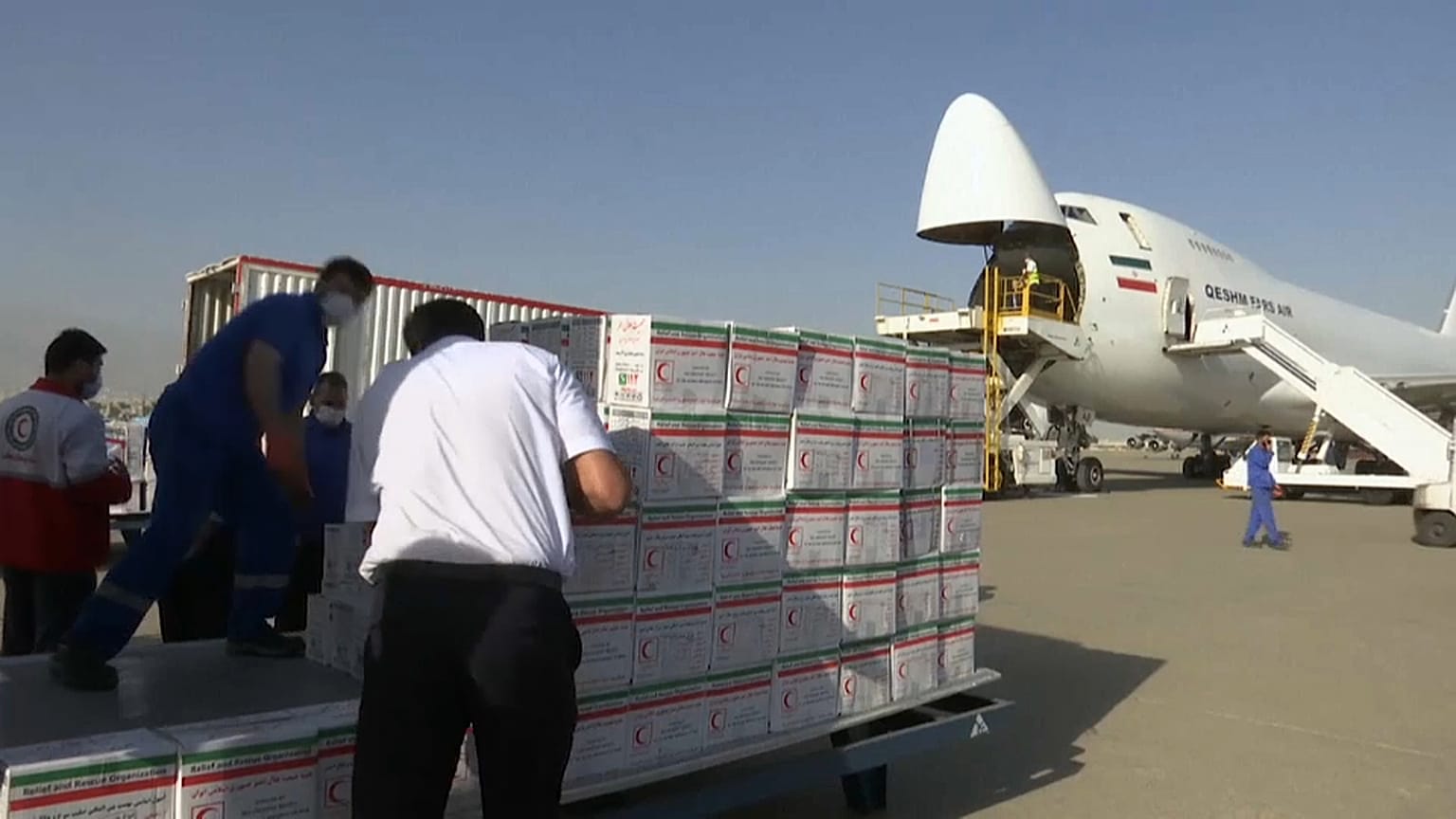 L'aide humanitaire arrive à Beyrouth ce jeudi 06 août.