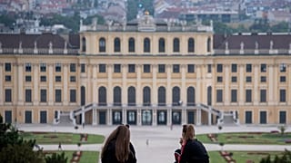 Picknick im Park von Schloss Schönbrunn