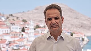 Στην Χάλκη Δωδεκανήσου ο Κυριάκος Μητσοτάκης