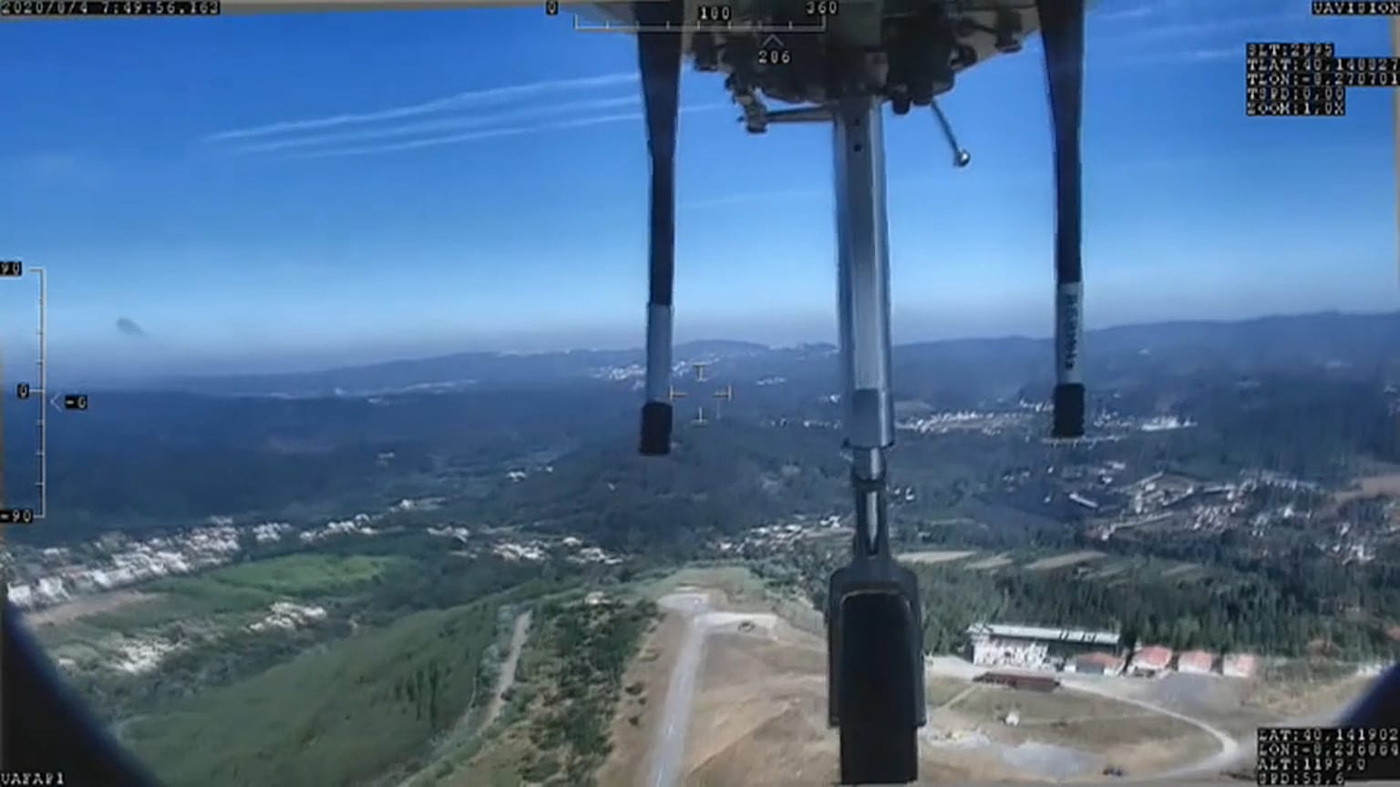Drohne im Anflug