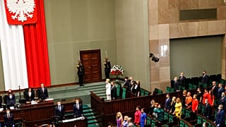 Viele Sitze blieben leer