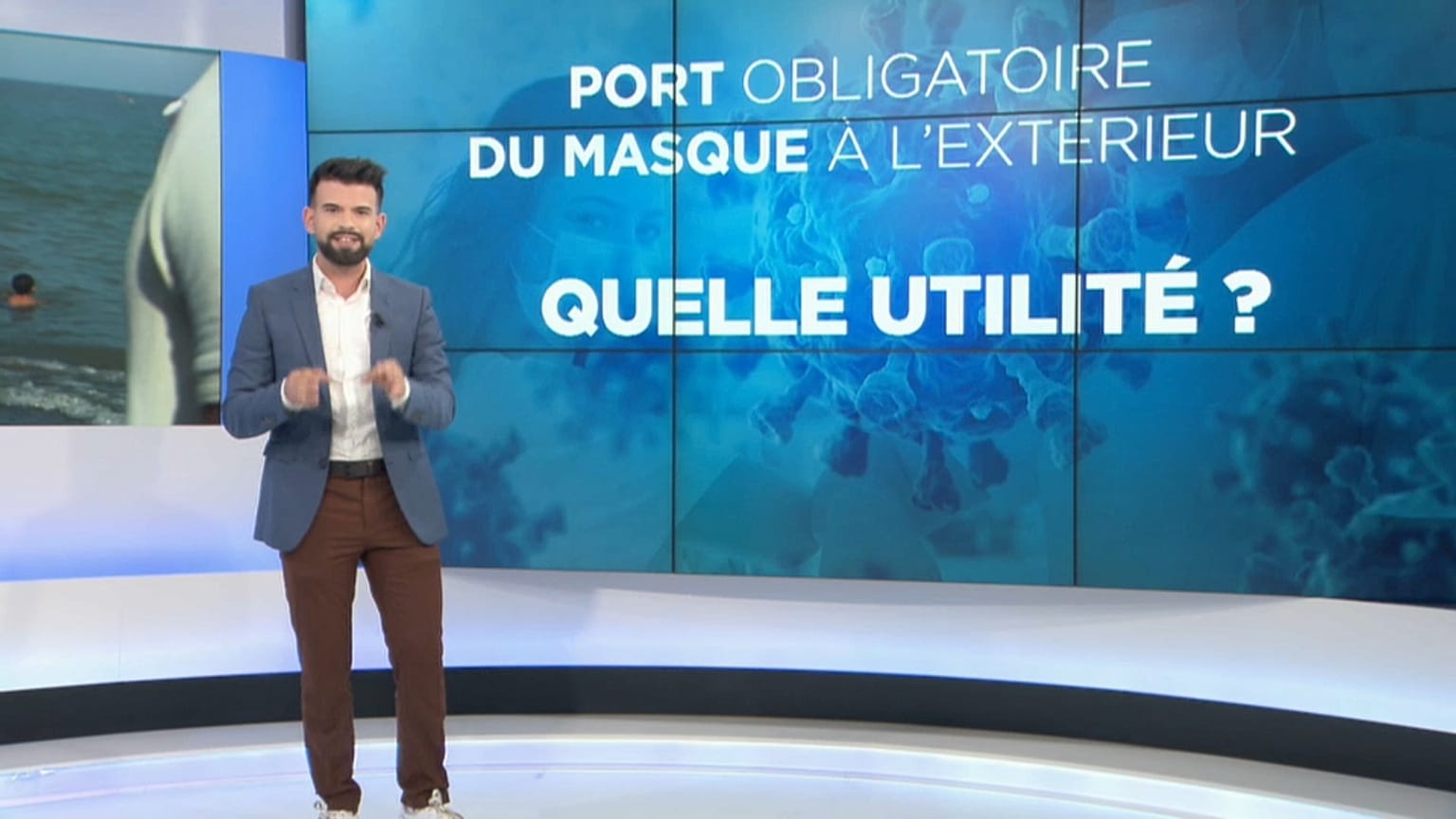 Port du masque dans les lieux publics extérieurs