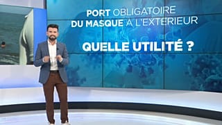 Port du masque dans les lieux publics extérieurs