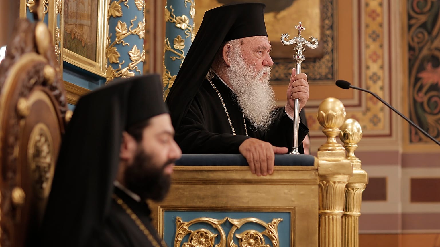 Ο Αρχιεπίσκοπος Αθηνών Ιερώνυμος