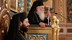 Ο Αρχιεπίσκοπος Αθηνών Ιερώνυμος