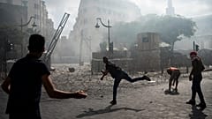 Protestas en las calles de Beirut