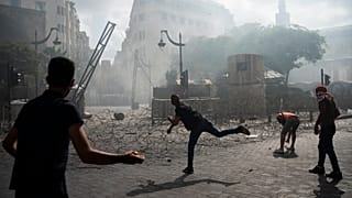Protestas en las calles de Beirut