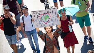 Protest in Stuttgart