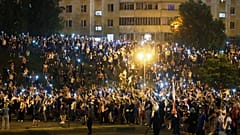 Dezenas de detenções em protestos na Bielorrússia