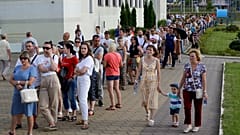 Воскресная очередь на избирательный участок