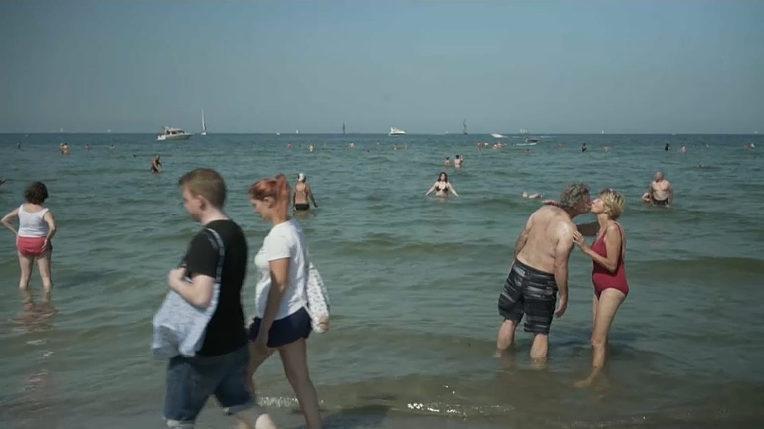 Strandleben in Travemünde