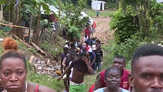 Tensión entre los migrantes del campo de refugiados