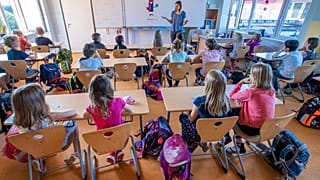 alunni tedeschi in classe 