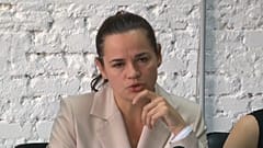 Sviatlana Tsikhanouskaya não aceita resultado oficial das presidenciais
