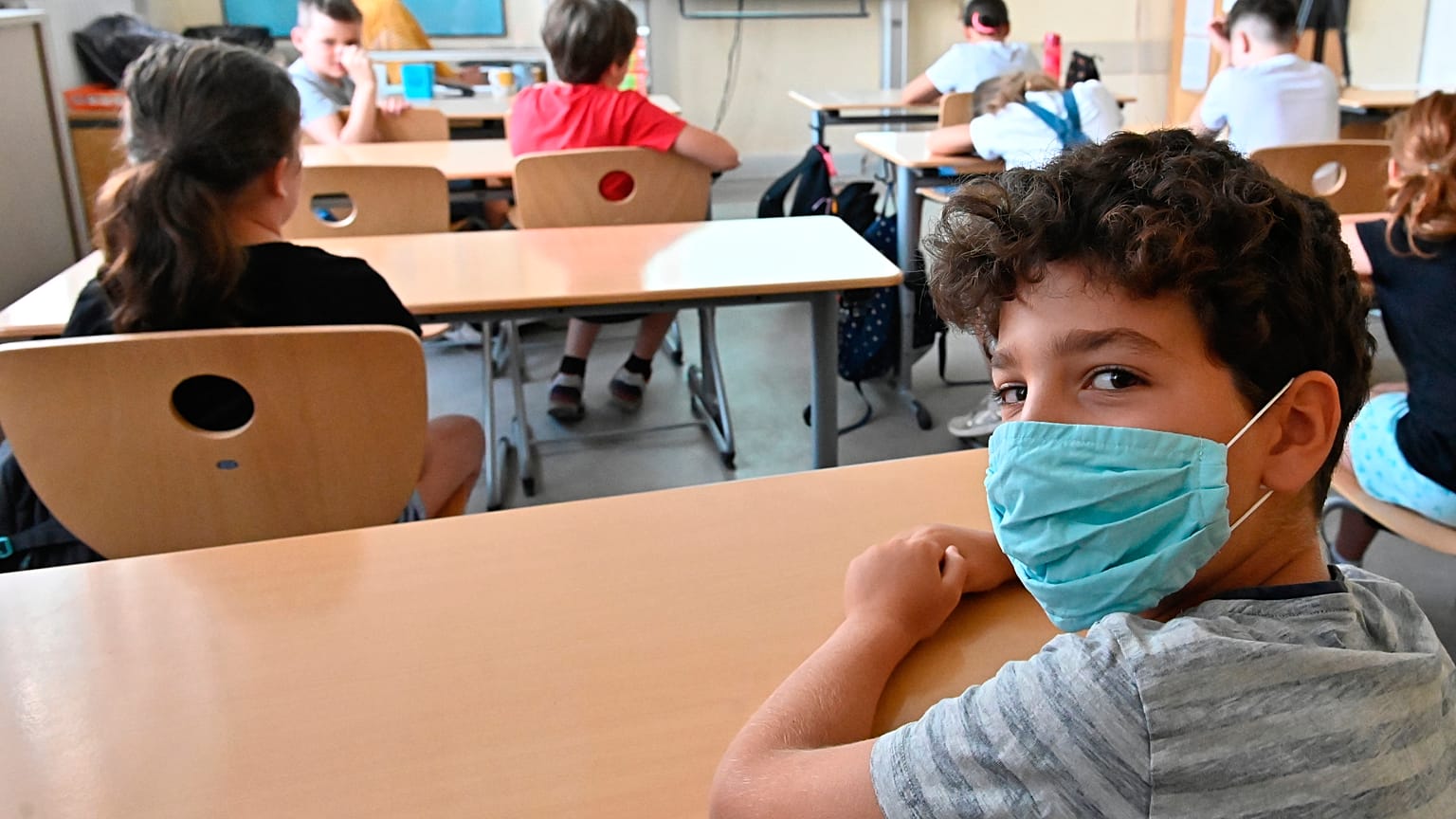 Schulbeginn an der  Carl-Orff-Grundschule in Berlin