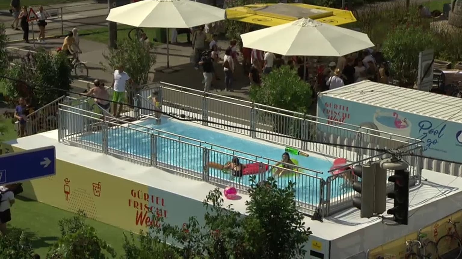Der "Gürtel"-Pool