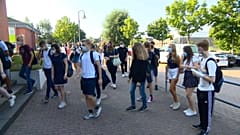 Alumnos vuelven al cole en Alemania