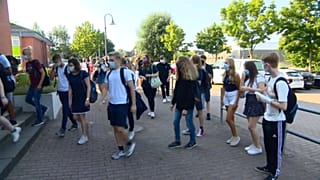 Alumnos vuelven al cole en Alemania
