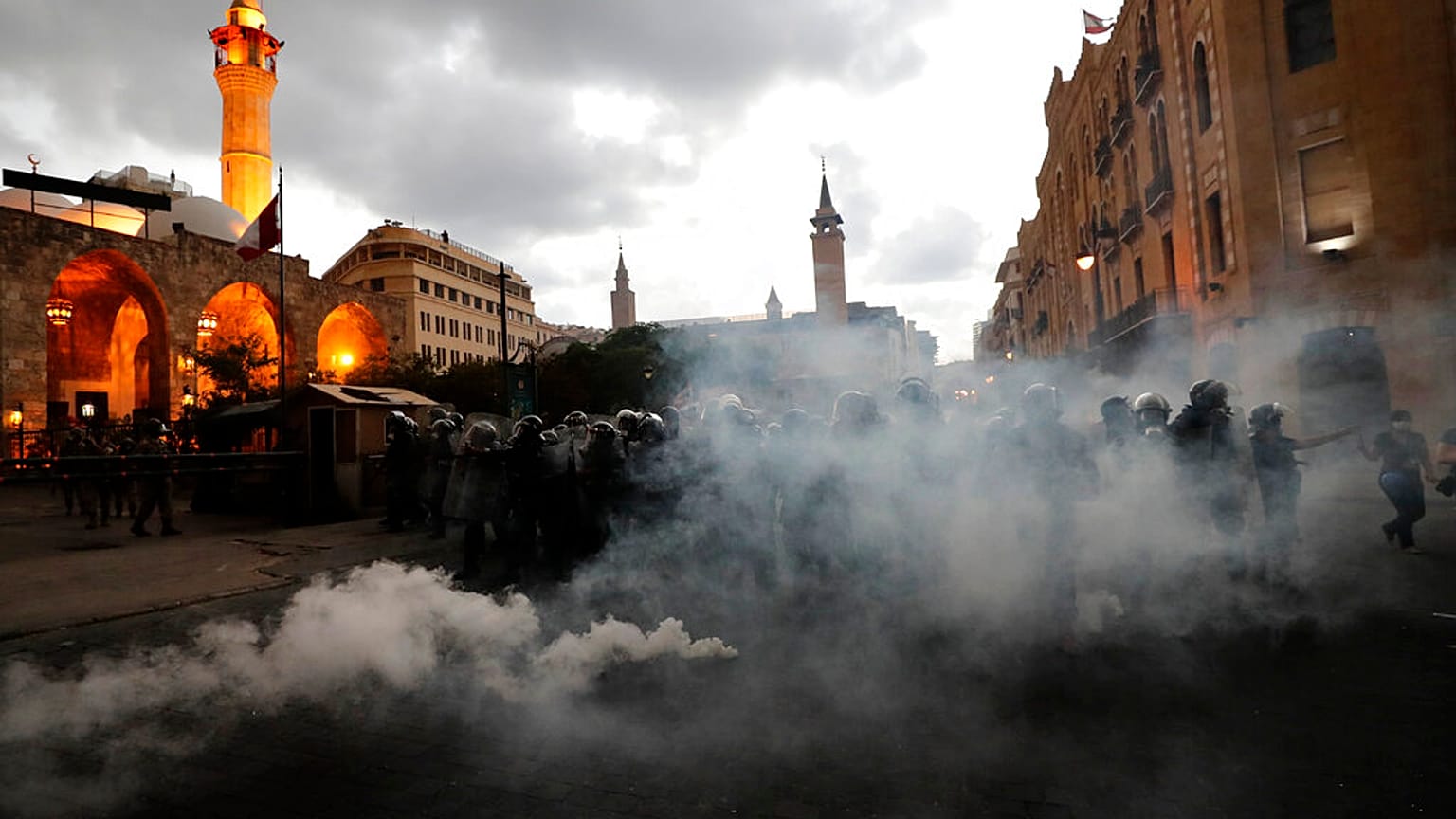 Beirut am Montagabend