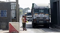 İsrail ile Gazze arasındaki Kerem Ebu Salim (Kerem Shalom) sınır kapısı 