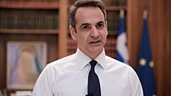 رئيس الوزراء اليوناني كيرياكوس ميتسوتاكيس، 22 مارس 2020