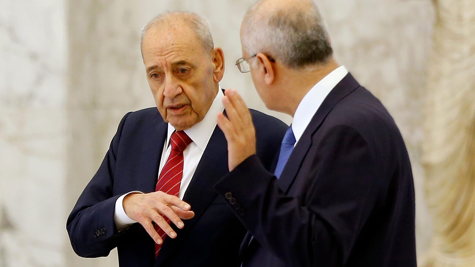 Nabih Berri, presidente del parlamento libanese