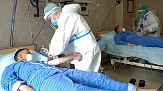 Budenko Main Military Hospital outside Moscow, Russia