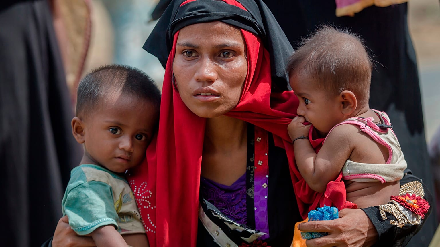Bangladeş'e sığınan Arakanlı Müslümanlar