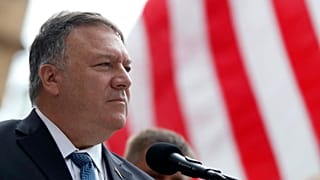 وزير الخارجية الأمريكي مايك بومبيو، جمهورية التشيك، 11 أغسطس 2020.