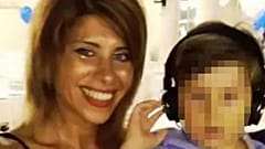 Mamma Viviana con il piccolo Gioele. 