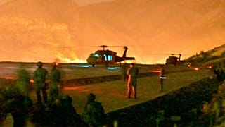 Turkish troops in action against Kurdish militants in northern Iraq