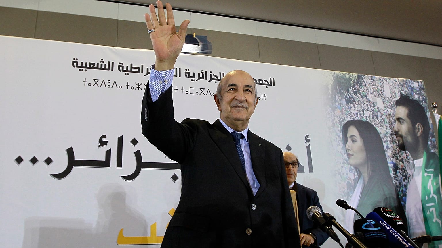 الرئيس الجزائري عبد المجيد تبون في صورة من الأرشيف 