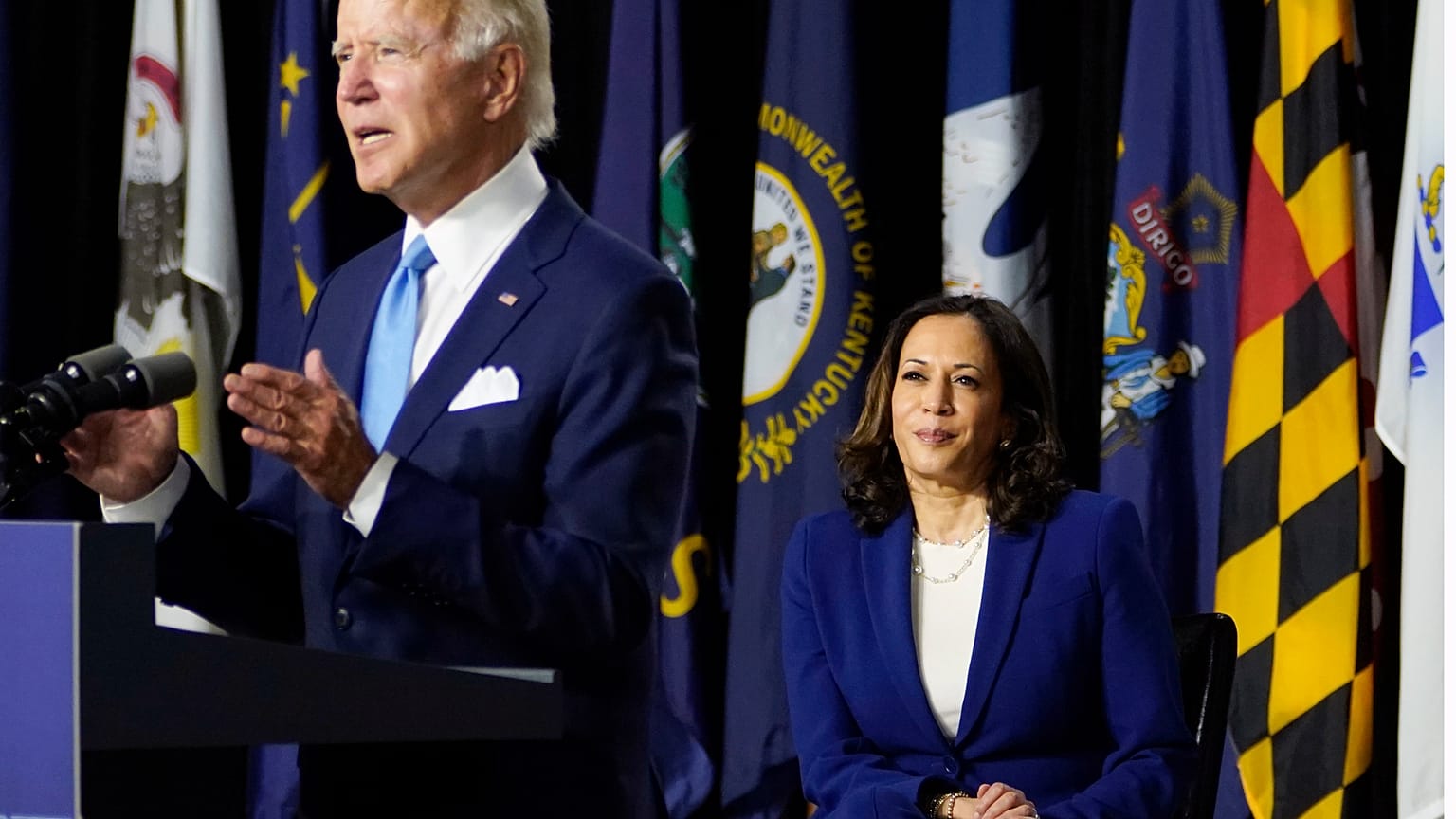 Biden y Harris atacan a Trump en su primera aparición pública como tándem demócrata