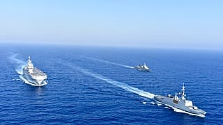 Совместные учения ВМС Греции и Франции